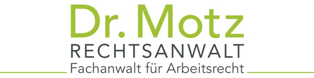Logo Dr. Motz | Rechtsanwalt | Fachanwalt für Arbeitsrecht | Experte für Arbeitnehmerüberlassungsrecht