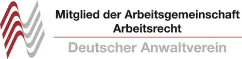 Logo Arbeitgemeinschaft Arbeitsrecht Deutscher Anwaltverein